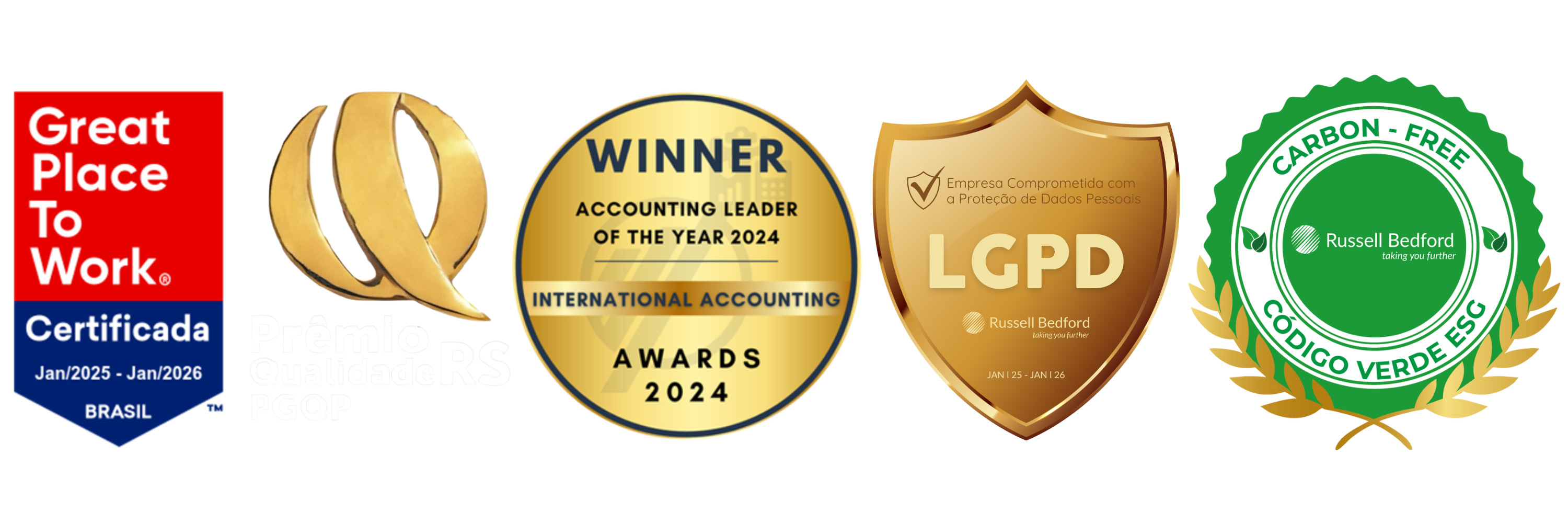 Certificações Russell Bedford Brasil